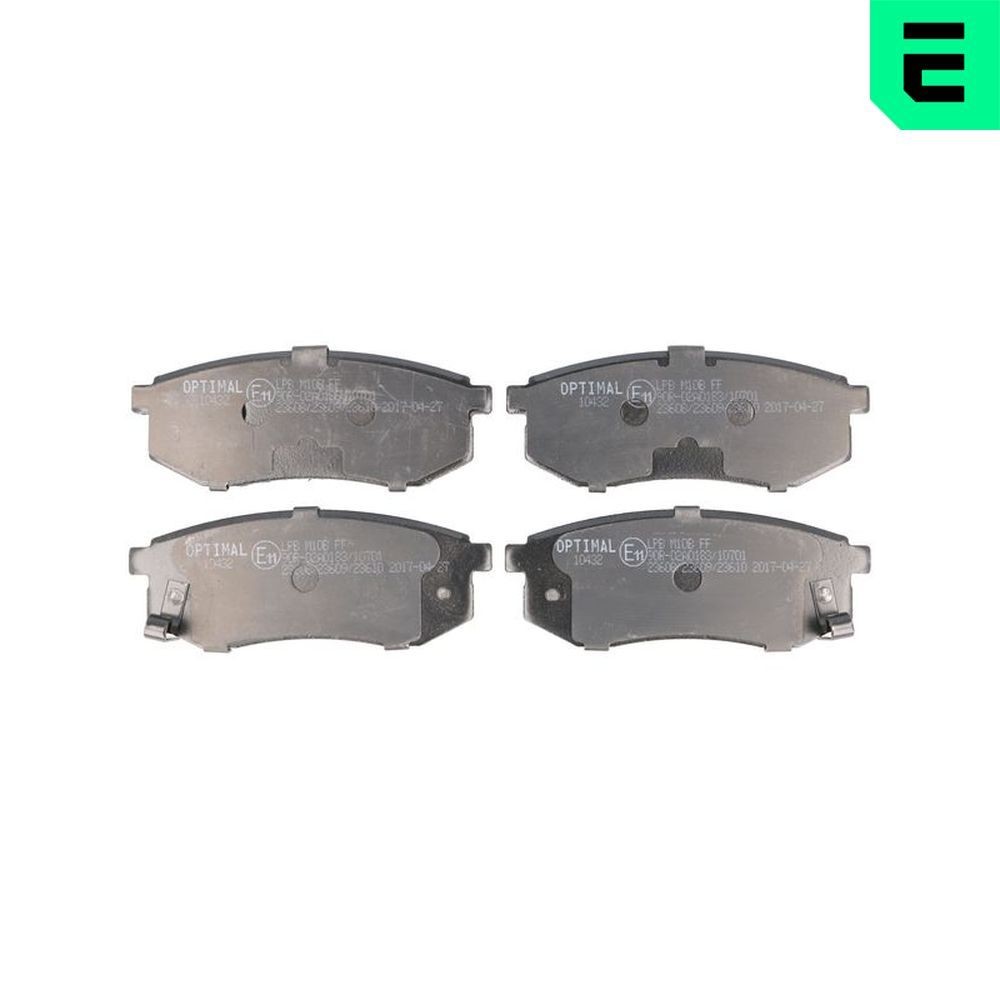 OPTIMAL Brake pad set Article number: 10432 cheaply