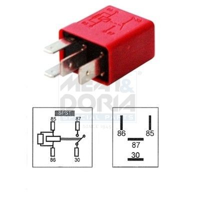 MEAT & DORIA 73232003 Relay STILO 1.9 JTD 80 PS Diesel 2008