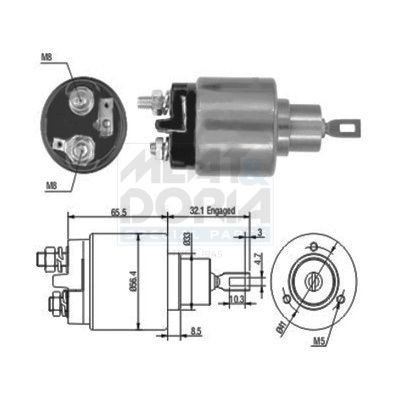 MEAT & DORIA Starter solenoid Article number: 46030 cheaply