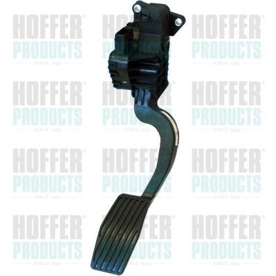 HOFFER 7513506 Pedalsæt PUNTO 1.3 JTD Multijet (199.AYR1A, 199.BYR1A) 90 HK Diesel