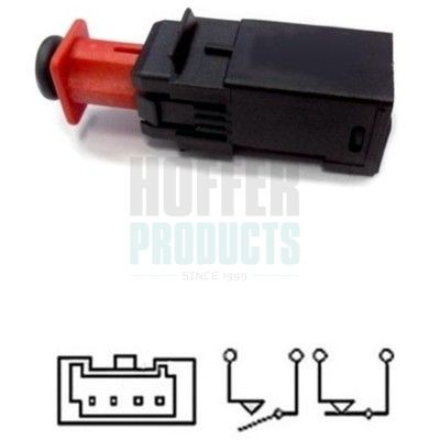 HOFFER Brake Light Switch Article number: 3500067 cheaply