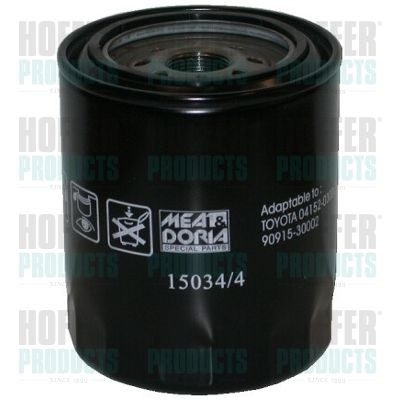 HOFFER Oil filter Article number: 15034/4 cheaply