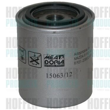 HOFFER Oil filter Article number: 15063/12 cheaply