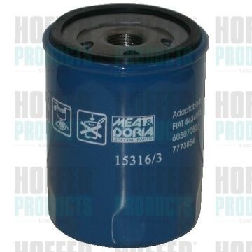 HOFFER Oil filter Article number: 15316/3 cheaply