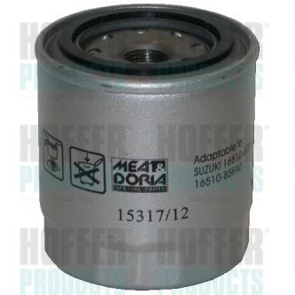 HOFFER Oil filter Article number: 15317/12 cheaply