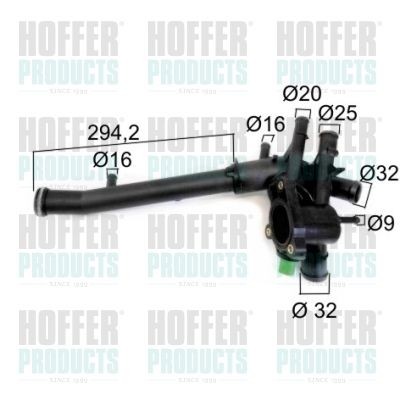 HOFFER Thermostat Article number: 8192801 cheaply
