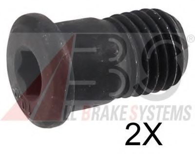 A.B.S. 96425 Skrue, bremseskive CORSA 1.7 CDTI (F08, F68) 100 HK Diesel 2009
