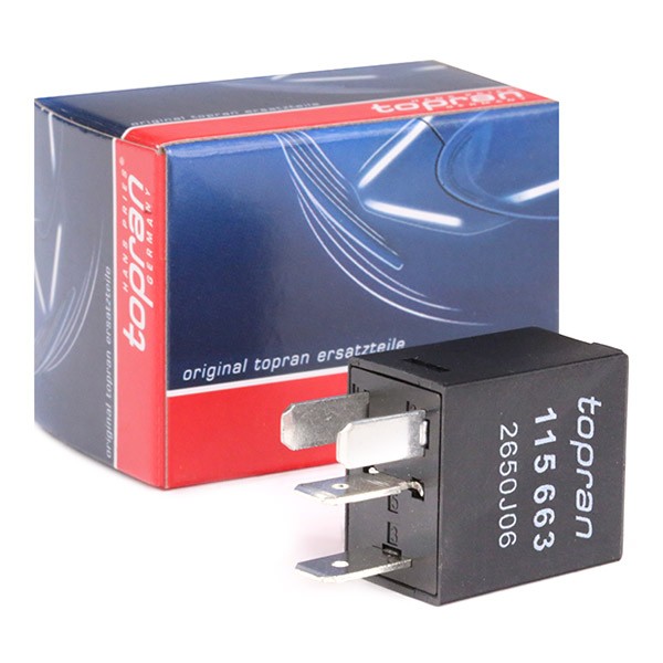 TOPRAN Relay, main current Article number: 115 663 cheaply