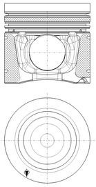 KOLBENSCHMIDT Piston Article number: 91504720 cheaply