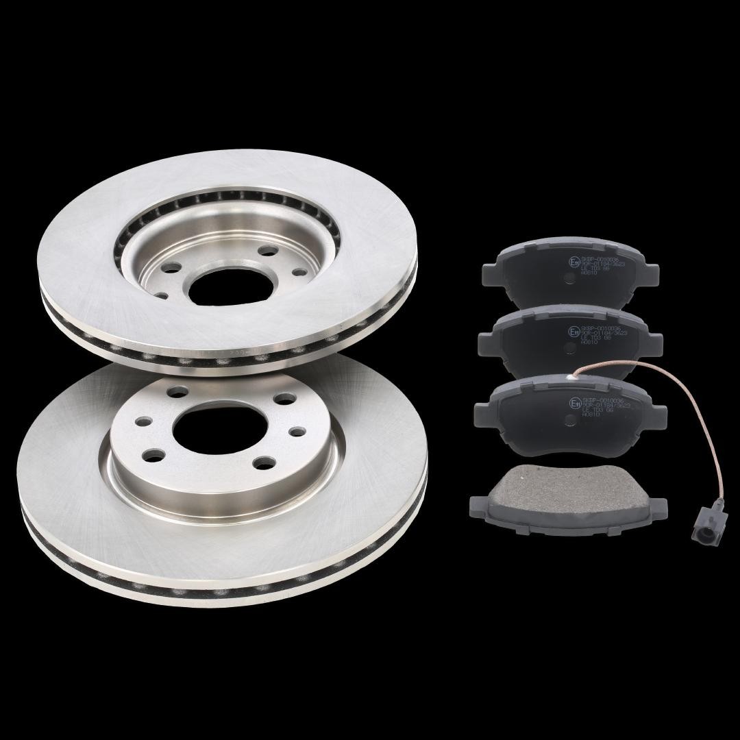 RIDEX Brake discs and pads set Article number: 3405B0064 cheaply