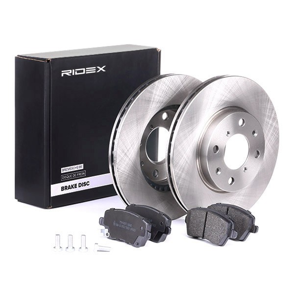RIDEX Brake discs and pads set Article number: 3405B0049 cheaply
