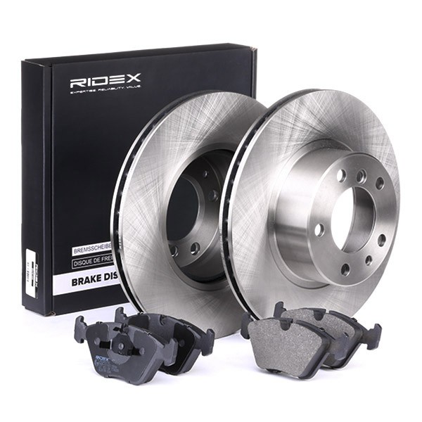 RIDEX Brake discs and pads set Article number: 3405B0256 cheaply