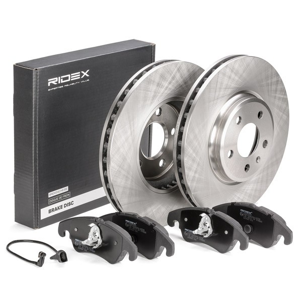 RIDEX Brake discs and pads set Article number: 3405B0103 cheaply