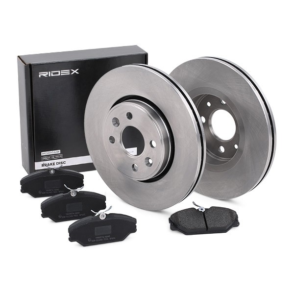 RIDEX Brake discs and pads set Article number: 3405B0226 cheaply