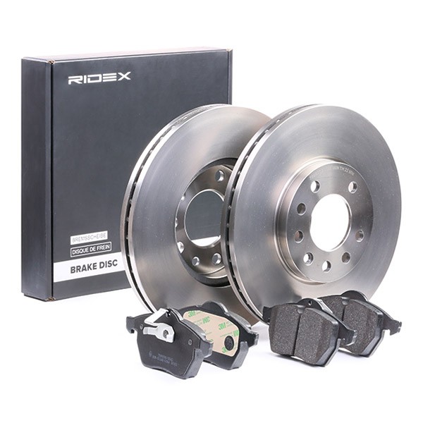 RIDEX Brake discs and pads set Article number: 3405B0096 cheaply