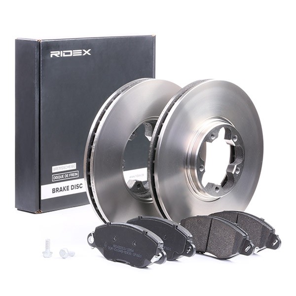 RIDEX Brake discs and pads set Article number: 3405B0157 cheaply