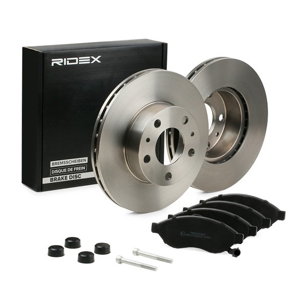 RIDEX Brake discs and pads set Article number: 3405B0209 cheaply