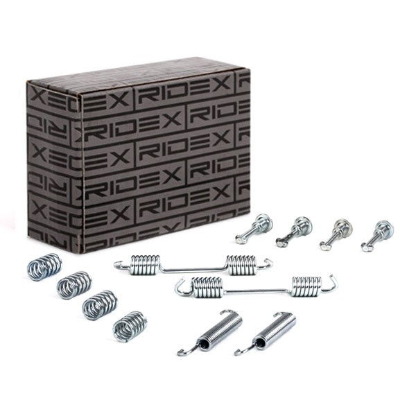 RIDEX 1337P0004 Tilbehørssæt, parkeringsbremsebakker A3 1.6 102 HK Benzin 2003