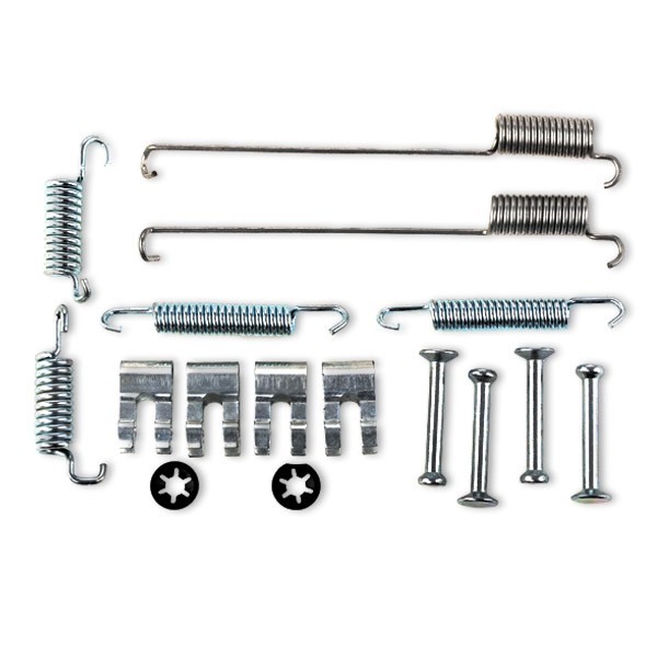RIDEX 1502A0003 Tilbehørssæt, bremsebakker KA 1.0 i 65 HK Benzin 2008