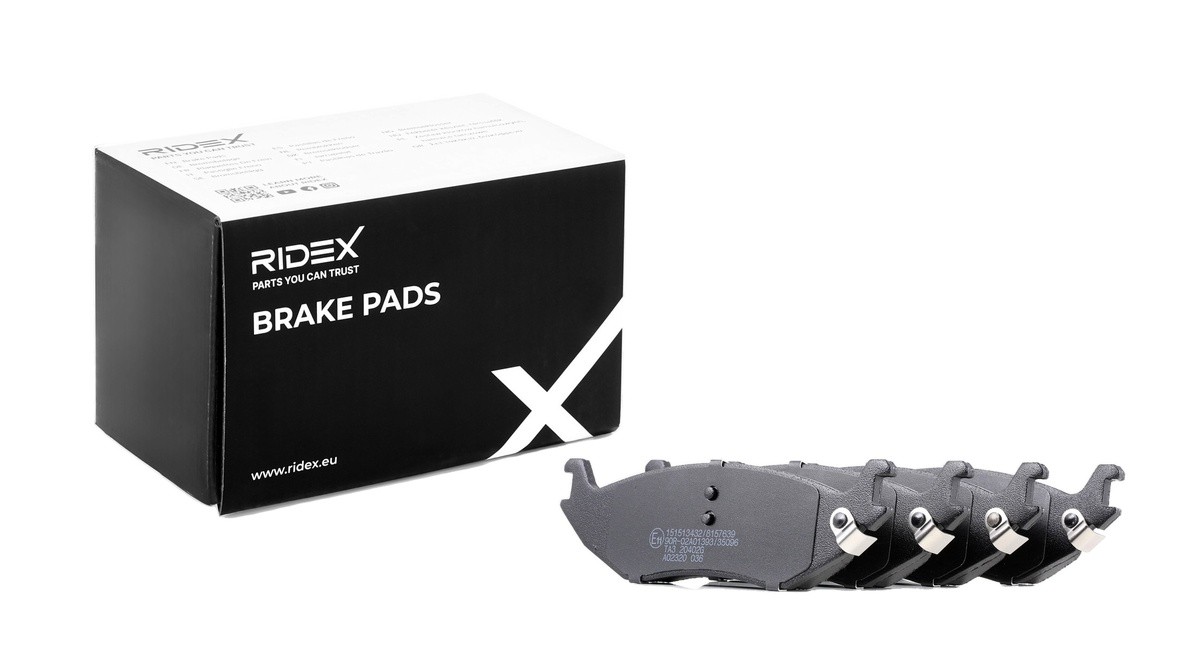RIDEX Brake pad set Article number: 402B1025 cheaply