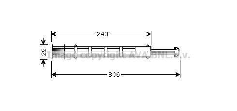 PRASCO Tørfilter aircondition Varenummer: CND249 billige