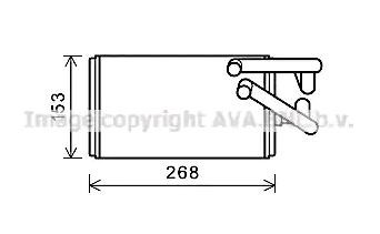 PRASCO Heater matrix Article number: MT6259 cheaply