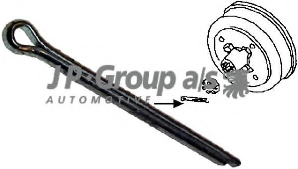 JP GROUP Split Varenummer: 1101300100 billige