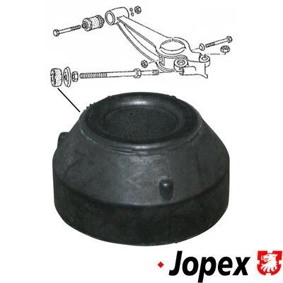 JP GROUP Trailing arm / Suspension arm bush Article number: 1140201100 cheaply