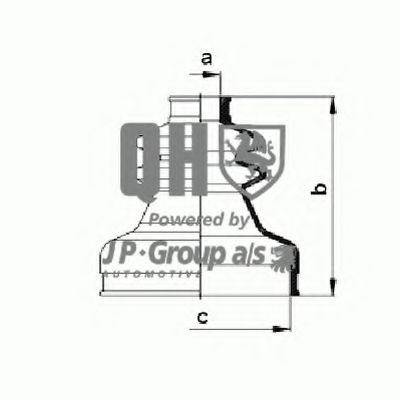 JP GROUP Bellow Set, drive shaft Article number: 1143702469 cheaply