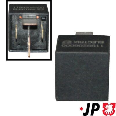 JP GROUP 1199206000 Relee, Töövool A4 1.9 TDI quattro 116 HP Diisel 2001