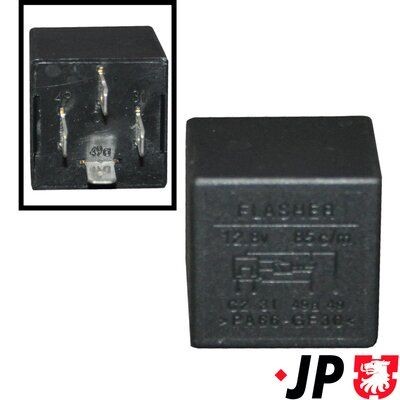 JP GROUP Hazard Lights Relay Article number: 1199208400 cheaply