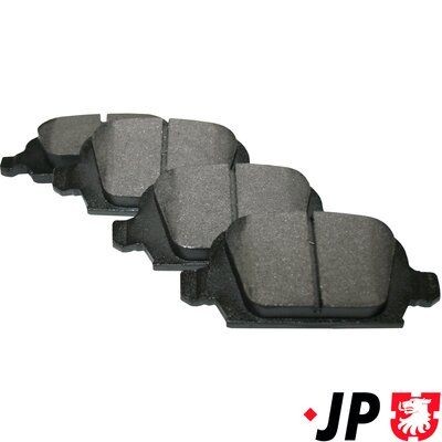 JP GROUP Brake pad set Article number: 1263700510 cheaply