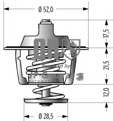 JP GROUP Thermostat Article number: 1514602819 cheaply