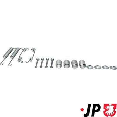 JP GROUP 1563950510 Lisakomplekt, Piduriklotsid TRANSIT 2.4 DI 90 HP Diisel 2006