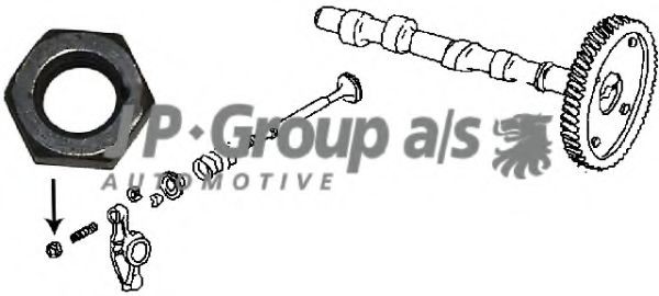 JP GROUP Klapi reguleerimiskruvi Artikli number: 8111351606 soodsalt