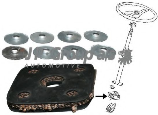 JP GROUP Steering Column Coupling Article number: 8144250506 cheaply