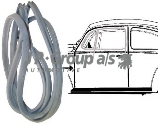 JP GROUP Door Seal Article number: 8185700176 cheaply