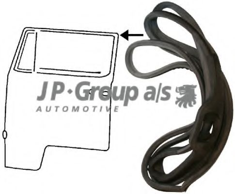 JP GROUP Door Seal Article number: 8185700876 cheaply