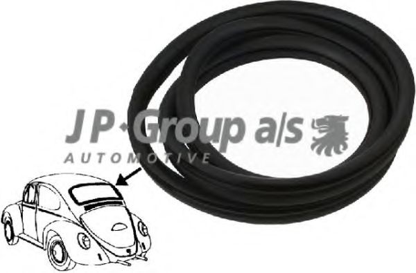 JP GROUP Seal, rear windscreen Article number: 8185900606 cheaply