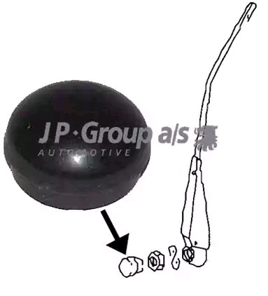 JP GROUP Cap, wiper arm Article number: 8198350100 cheaply