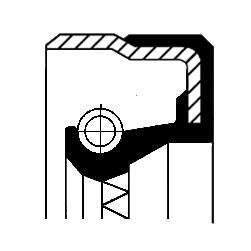 CORTECO Shaft Seal, differential Article number: 01036481B cheaply