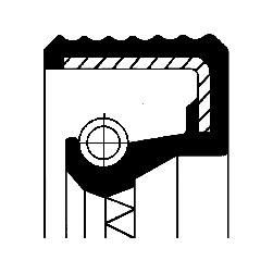CORTECO Seal, injection pump Article number: 20034237B cheaply