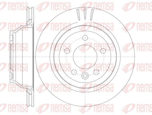 REMSA Brake disc Article number: 61160.10 cheaply