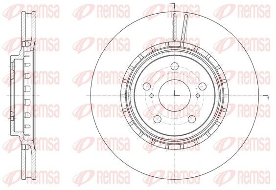 REMSA Brake disc Article number: 61540.10 cheaply