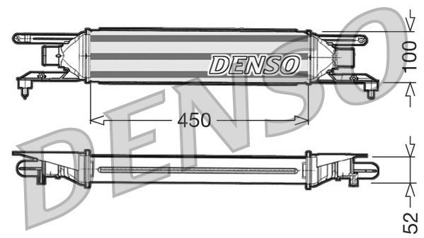 DENSO Intercooler Article number: DIT09106 cheaply