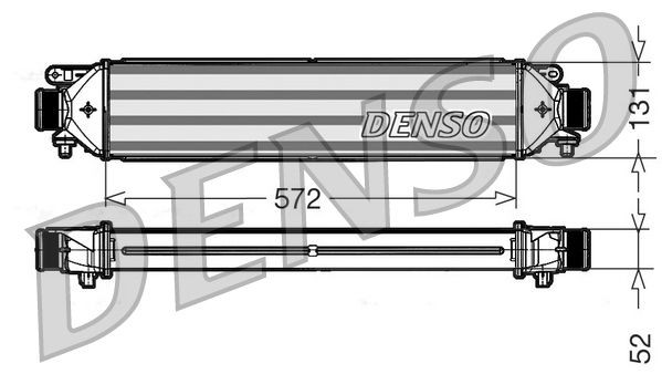 DENSO Intercooler Article number: DIT09109 cheaply