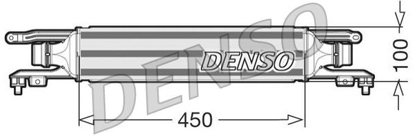 DENSO Intercooler Article number: DIT20002 cheaply