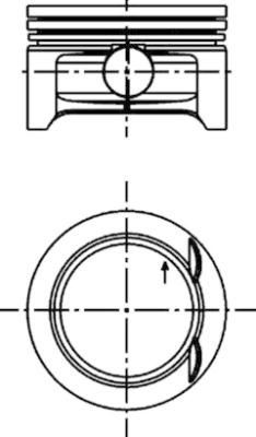 KOLBENSCHMIDT Piston Article number: 40382610 cheaply