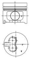 KOLBENSCHMIDT Piston Article number: 40039600 cheaply