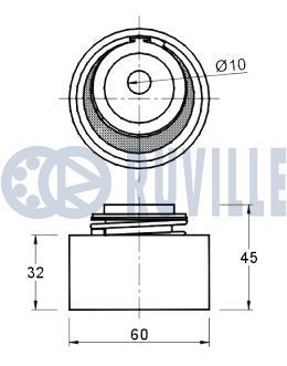 RUVILLE Electro-íman central, variação dos veios de excêntricos Número de artigo: 205304 baixo custo